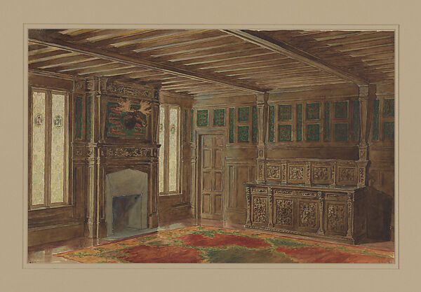 Design for dining room, residence of A.H. Mitchell Esq.
