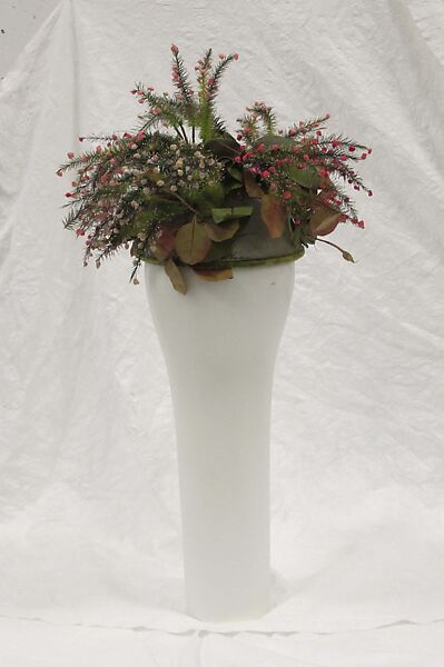 Hat, William J. (American, 1948–1962), (a) synthetic, (b) metal, straw, American