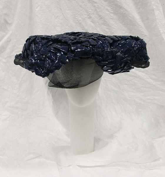 Hat, William J. (American, 1948–1962), synthetic, American 