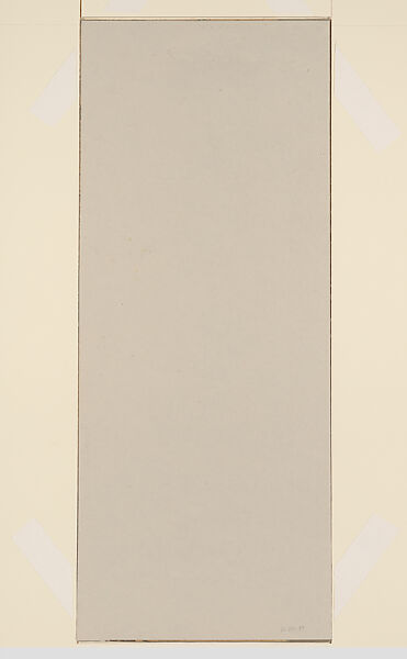Design for window, Louis C. Tiffany (American, New York 1848–1933 New York), Watercolor, gouache, black ink, and graphite on paper mounted on board in original shaped matt, American