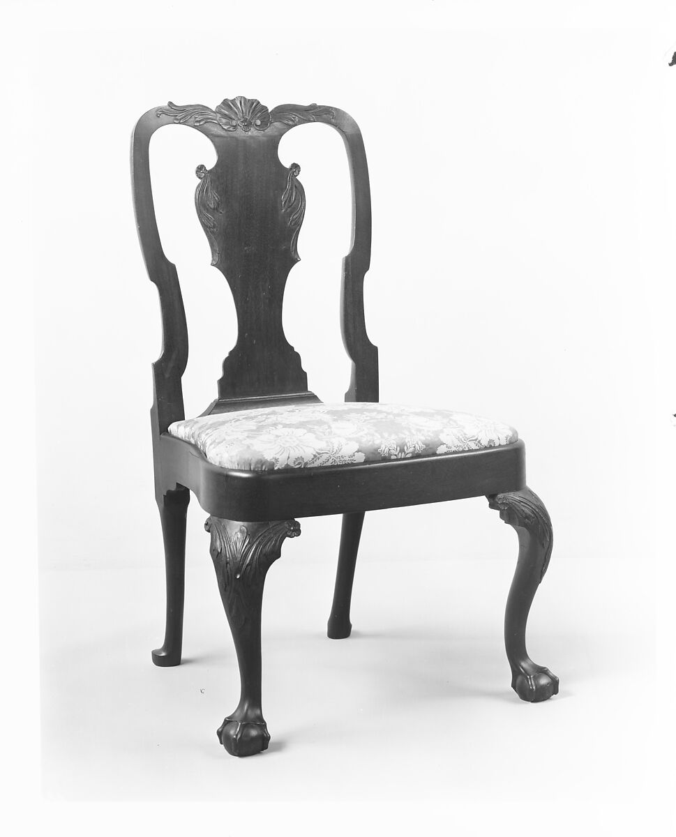 Side Chair, Mahogany, cherry, white oak, American 