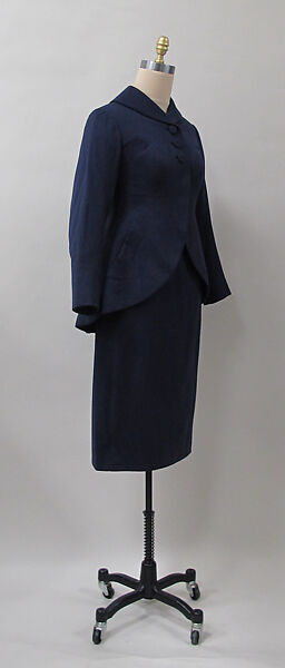 Suit, Charles James (American, born Great Britain, 1906–1978), wool, American