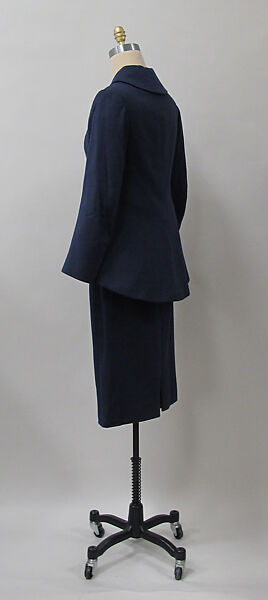 Suit, Charles James (American, born Great Britain, 1906–1978), wool, American