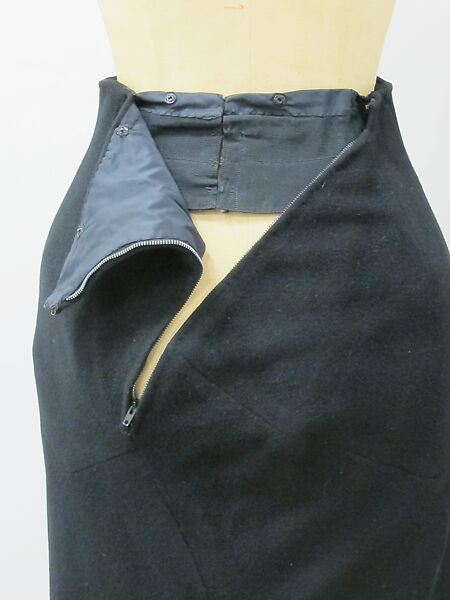 Skirt, Charles James (American, born Great Britain, 1906–1978), wool, American