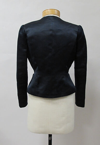Jacket, Charles James (American, born Great Britain, 1906–1978), silk, American