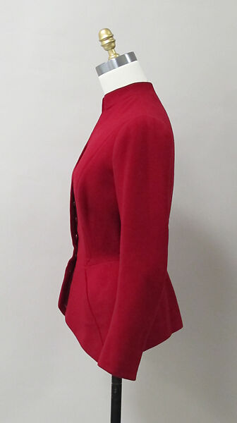 Jacket, Charles James (American, born Great Britain, 1906–1978), wool, American
