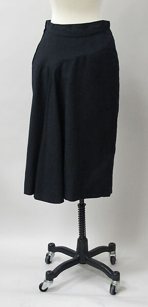 Skirt, Charles James (American, born Great Britain, 1906–1978), wool, American