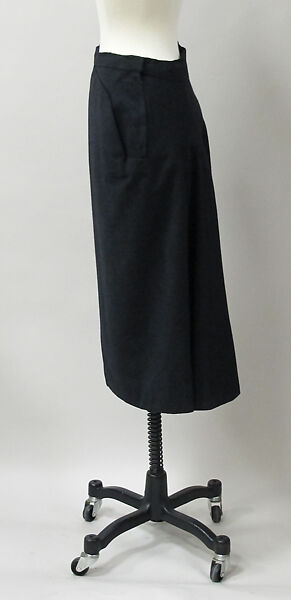 Skirt, Charles James (American, born Great Britain, 1906–1978), wool, American