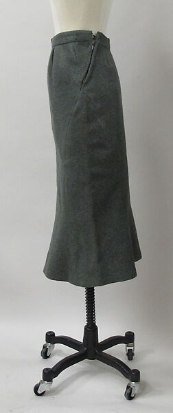 Skirt, Charles James (American, born Great Britain, 1906–1978), wool, American