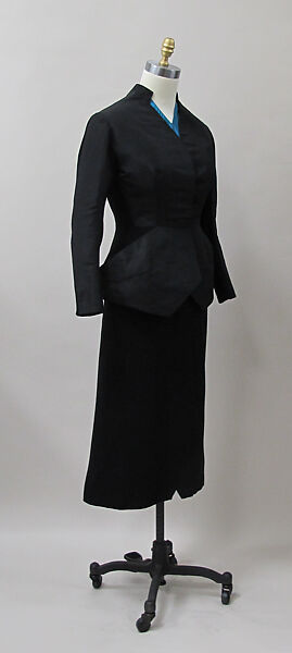 Dinner suit, Charles James (American, born Great Britain, 1906–1978), silk, wool, American