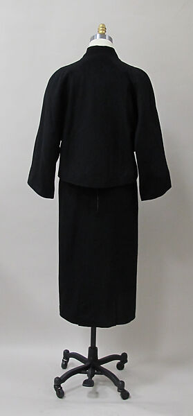 Suit, Charles James (American, born Great Britain, 1906–1978), wool, American
