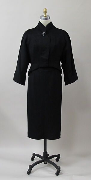 Suit, Charles James (American, born Great Britain, 1906–1978), wool, American 