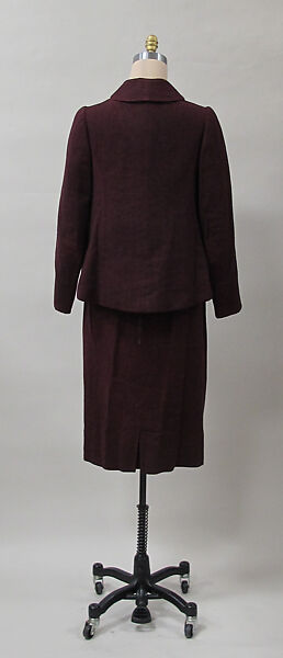 Suit, Charles James (American, born Great Britain, 1906–1978), wool, American
