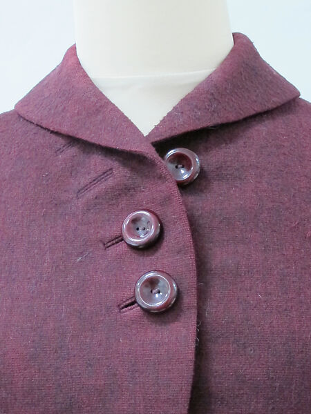 Suit, Charles James (American, born Great Britain, 1906–1978), wool, American