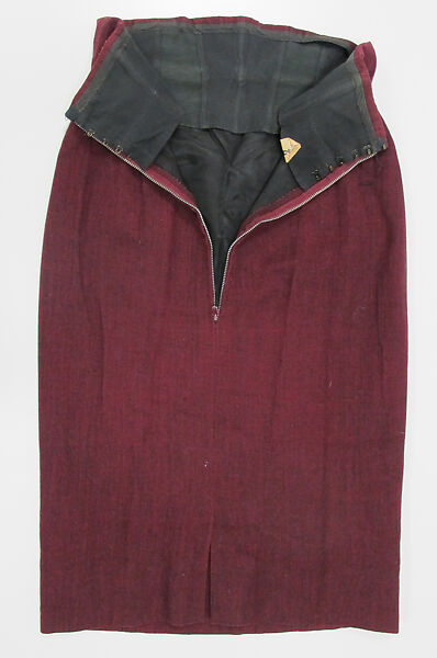 Suit, Charles James (American, born Great Britain, 1906–1978), wool, American
