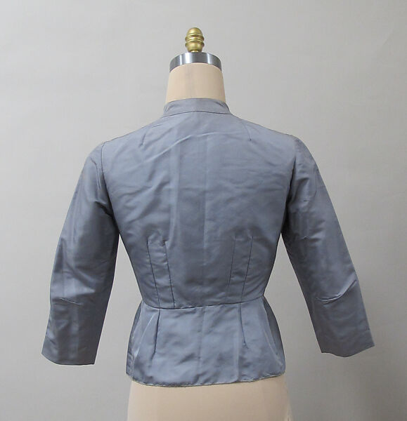 Blouse, Charles James (American, born Great Britain, 1906–1978), silk, American