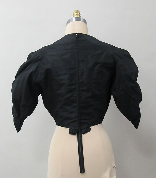 Blouse, Charles James (American, born Great Britain, 1906–1978), silk, American