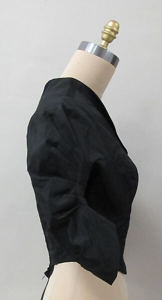 Blouse, Charles James (American, born Great Britain, 1906–1978), silk, American