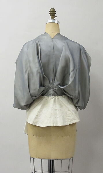 Blouse, Charles James (American, born Great Britain, 1906–1978), silk, American