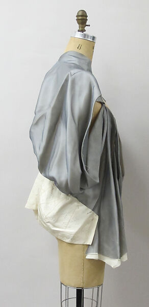 Blouse, Charles James (American, born Great Britain, 1906–1978), silk, American