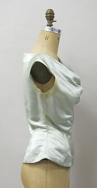 Evening blouse, Charles James (American, born Great Britain, 1906–1978), silk, American