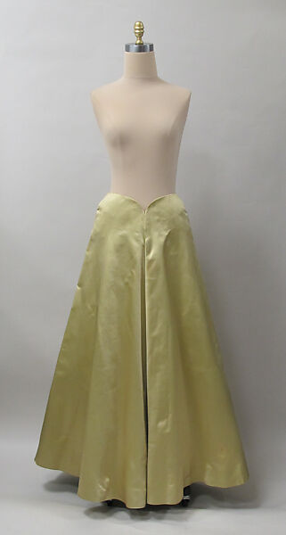 Evening skirt, Charles James (American, born Great Britain, 1906–1978), silk, American 