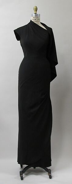 Evening dress, Charles James (American, born Great Britain, 1906–1978), silk, American