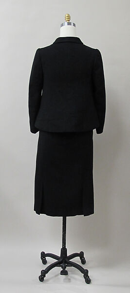 Suit, Charles James (American, born Great Britain, 1906–1978), wool, American