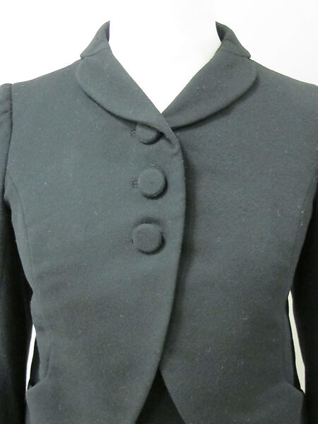 Suit, Charles James (American, born Great Britain, 1906–1978), wool, American