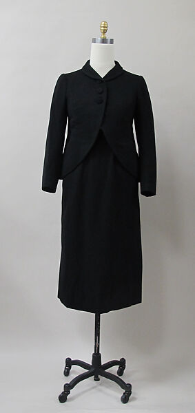 Suit, Charles James (American, born Great Britain, 1906–1978), wool, American 
