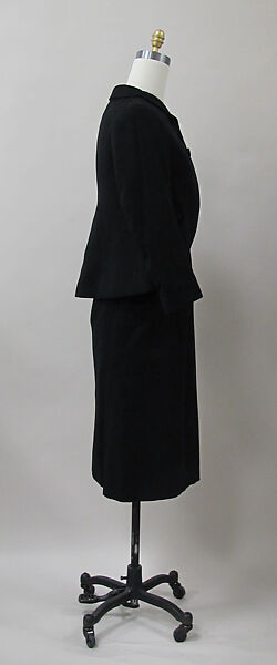 Suit, Charles James (American, born Great Britain, 1906–1978), wool, American