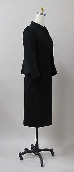 Suit, Charles James (American, born Great Britain, 1906–1978), wool, American