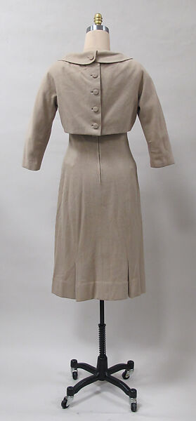 Ensemble, Charles James (American, born Great Britain, 1906–1978), silk, American