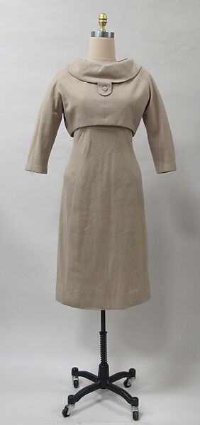 Ensemble, Charles James (American, born Great Britain, 1906–1978), silk, American