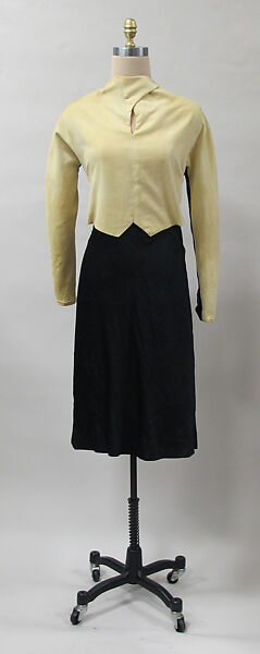 Dress, Charles James (American, born Great Britain, 1906–1978), silk, cotton, American