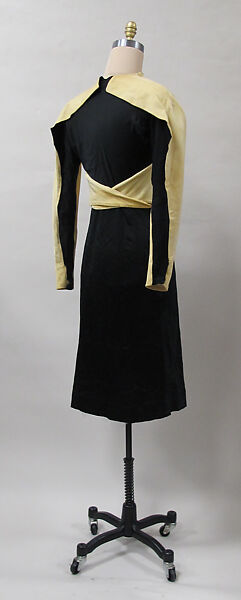 Dress, Charles James (American, born Great Britain, 1906–1978), silk, cotton, American