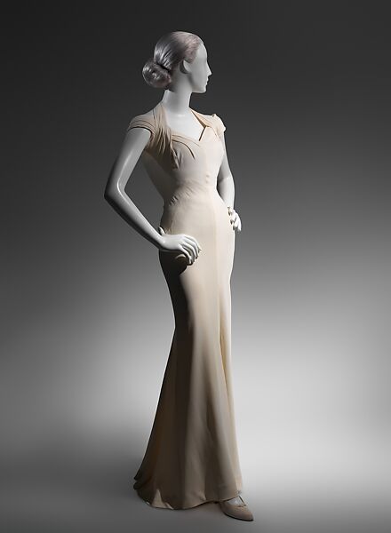 Evening dress, Charles James (American, born Great Britain, 1906–1978), rayon, American