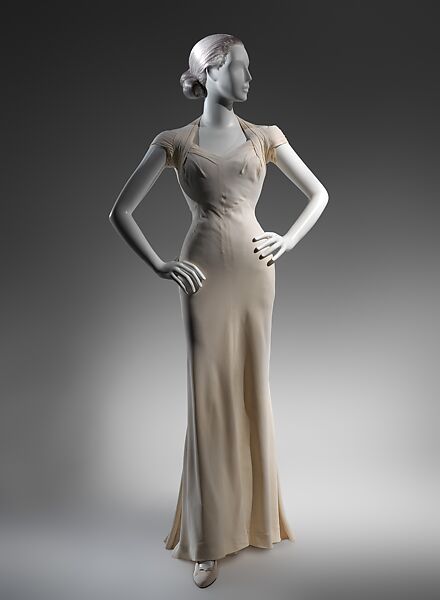 Evening dress, Charles James (American, born Great Britain, 1906–1978), rayon, American 