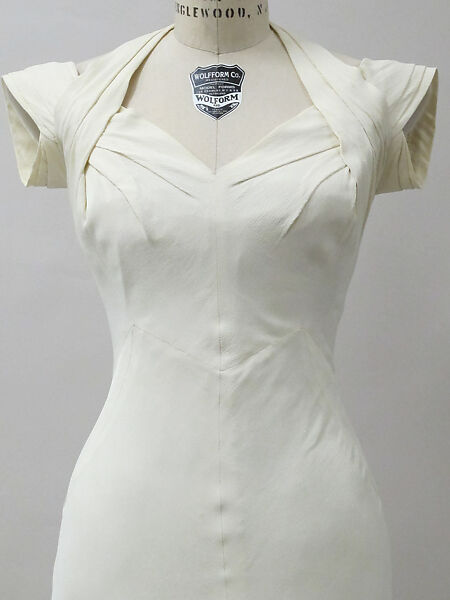 Evening dress, Charles James (American, born Great Britain, 1906–1978), rayon, American