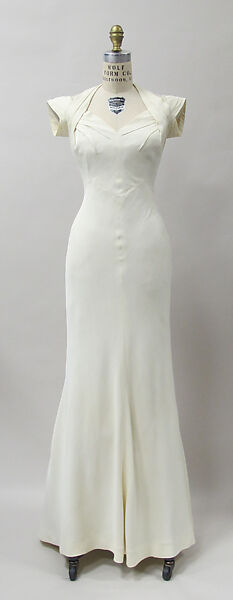 Evening dress, Charles James (American, born Great Britain, 1906–1978), rayon, American