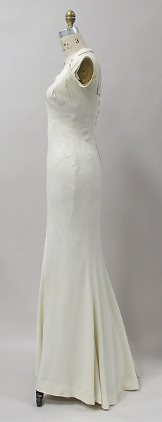 Evening dress, Charles James (American, born Great Britain, 1906–1978), rayon, American