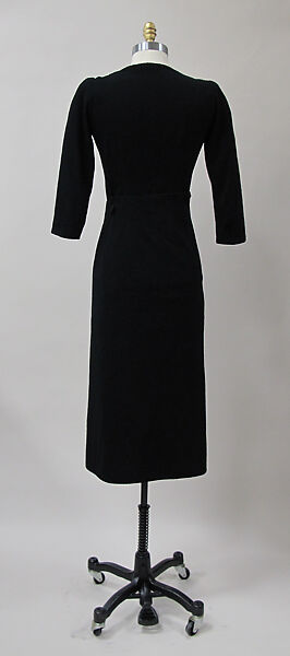 "Taxi", Charles James (American, born Great Britain, 1906–1978), wool, synthetic, American