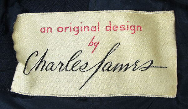 Ensemble, Charles James (American, born Great Britain, 1906–1978), wool, American