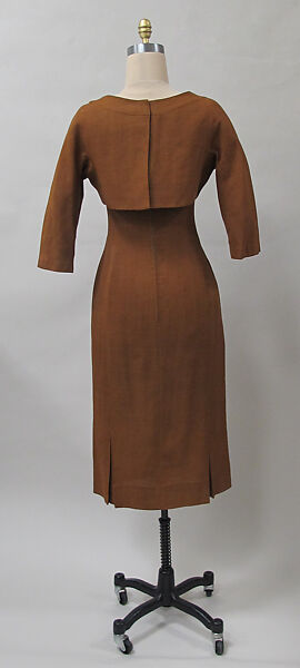 Ensemble, Charles James (American, born Great Britain, 1906–1978), linen, American