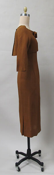Ensemble, Charles James (American, born Great Britain, 1906–1978), linen, American