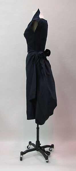 Cocktail dress, Charles James (American, born Great Britain, 1906–1978), silk, American