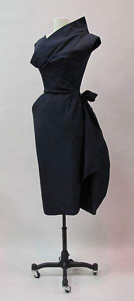 Cocktail dress, Charles James (American, born Great Britain, 1906–1978), silk, American