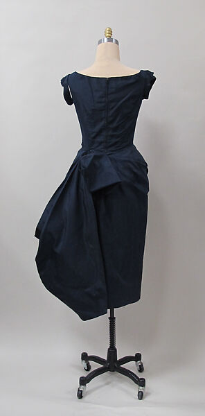 Cocktail dress, Charles James (American, born Great Britain, 1906–1978), silk, American