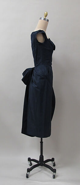 Cocktail dress, Charles James (American, born Great Britain, 1906–1978), silk, American