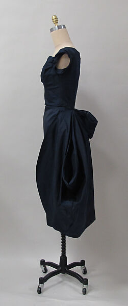 Cocktail dress, Charles James (American, born Great Britain, 1906–1978), silk, American